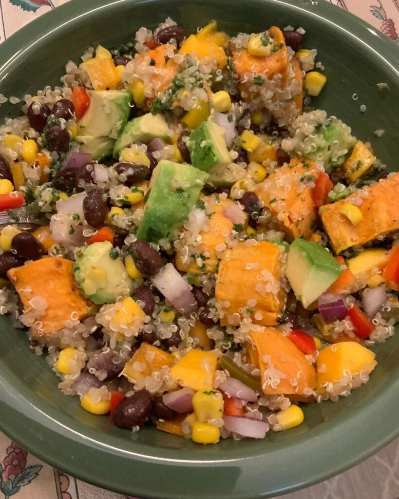 Sweet Potato and Black Bean Salad
