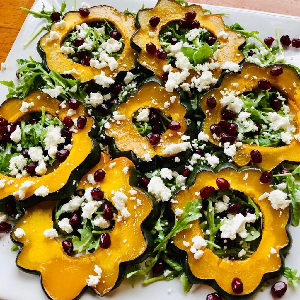 Winter Squash and Kale Salad
