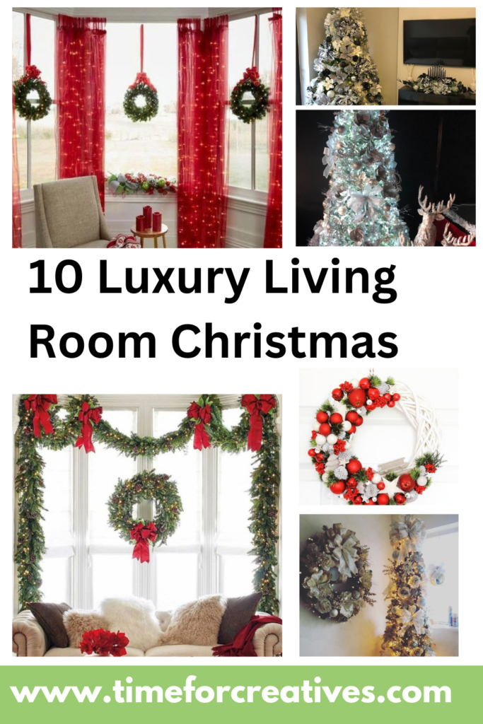 10 Luxury Living Room Christmas