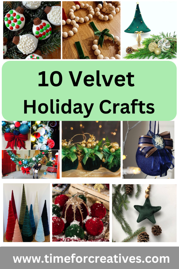 10 Velvet Holiday Crafts