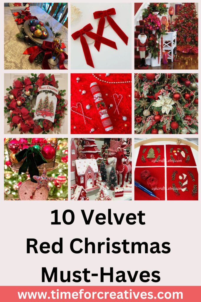 10 Velvet Red Christmas Must-Haves