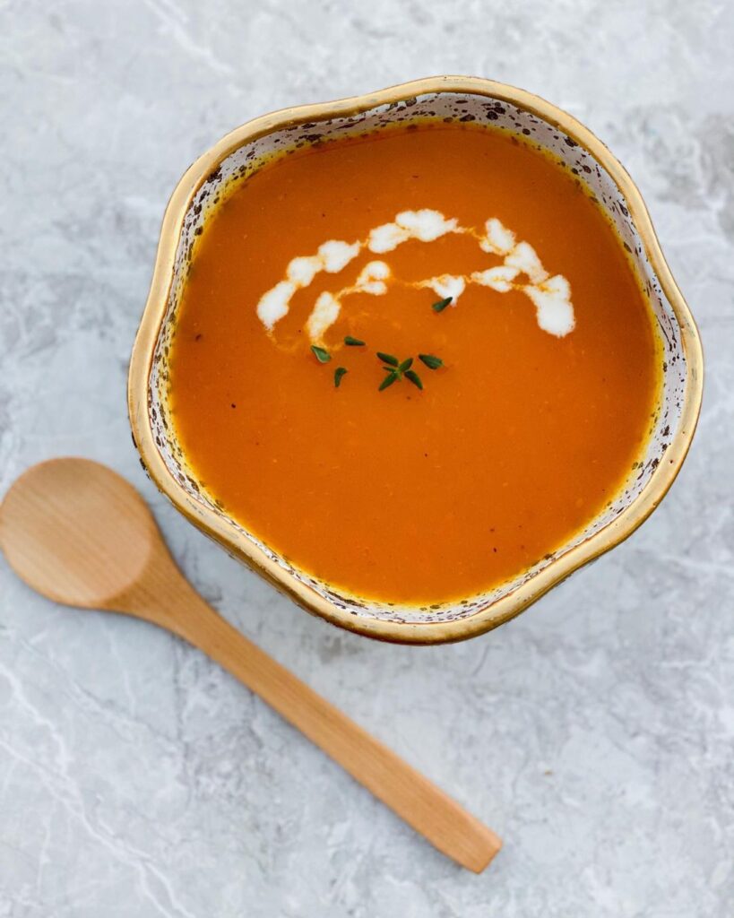 Carrot and Ginger Soup
