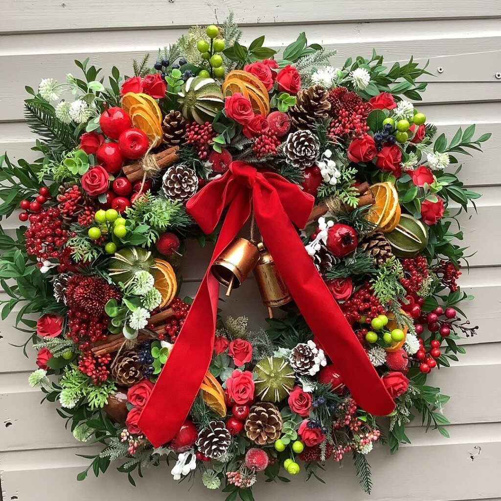 Christmas Flower Ribbon Boutique