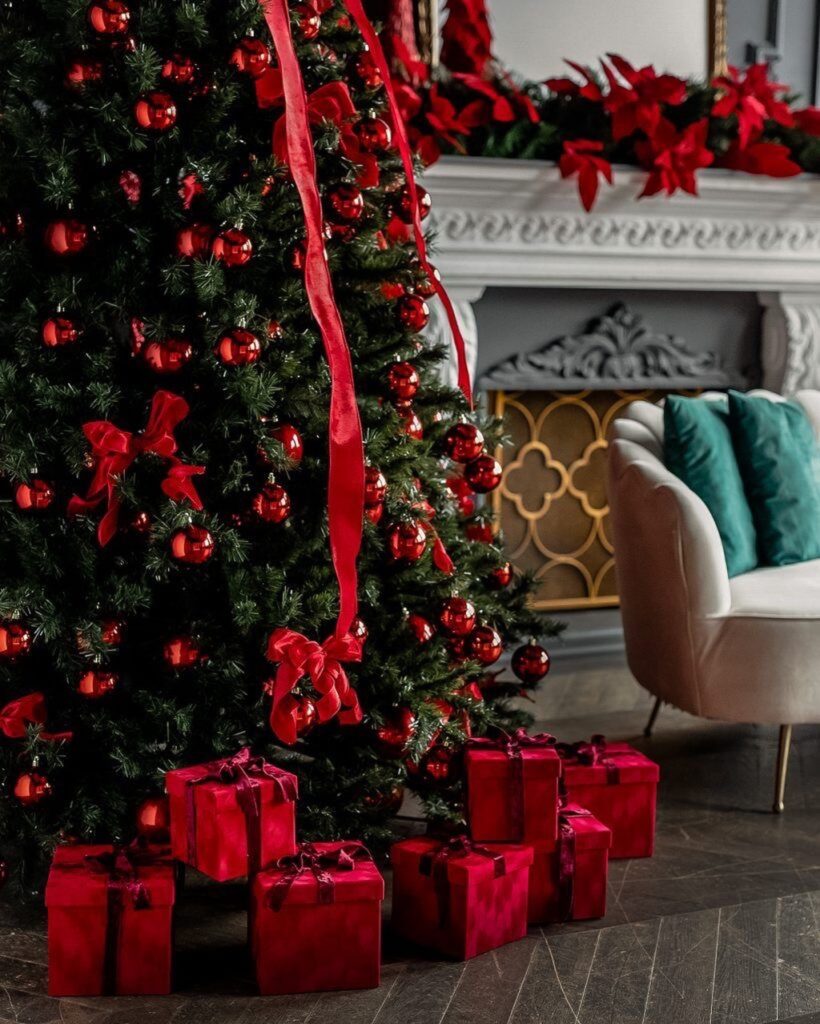 Classy Red Christmas Decor