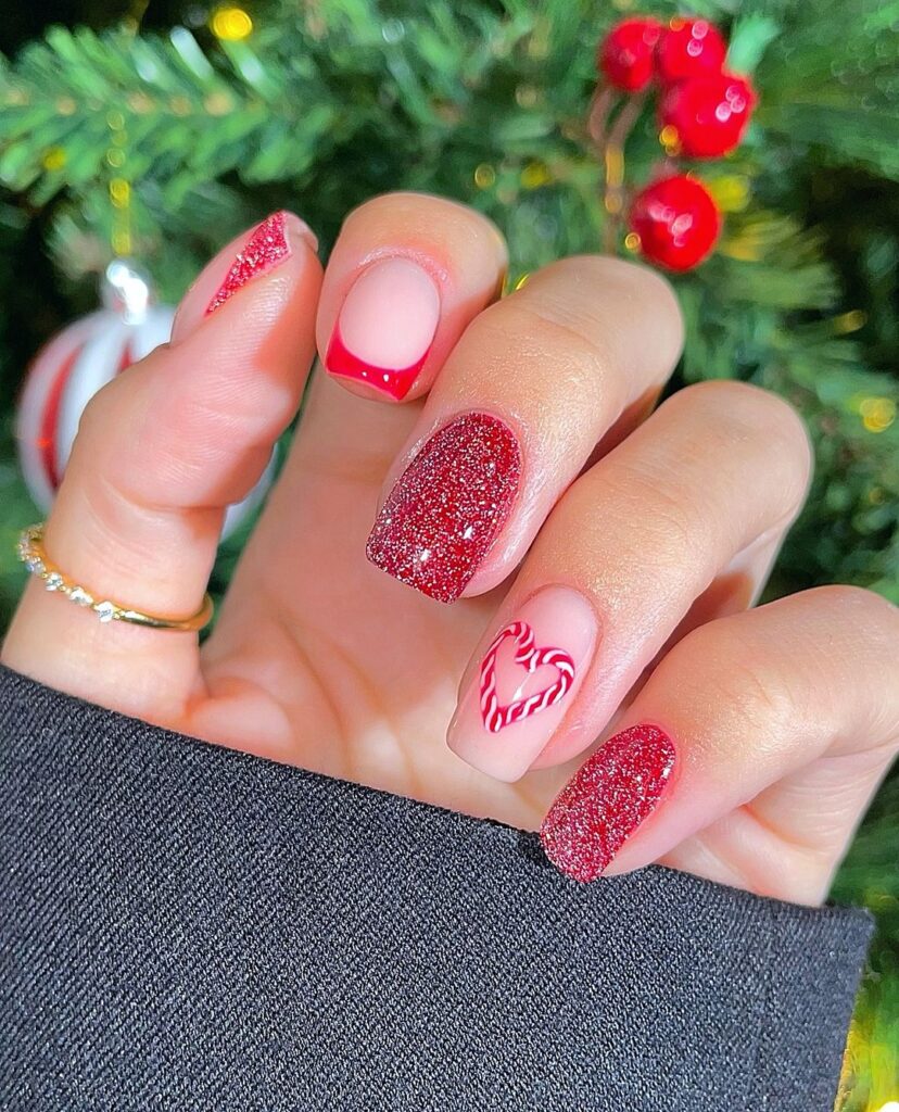 Cute Christmas Nail Art