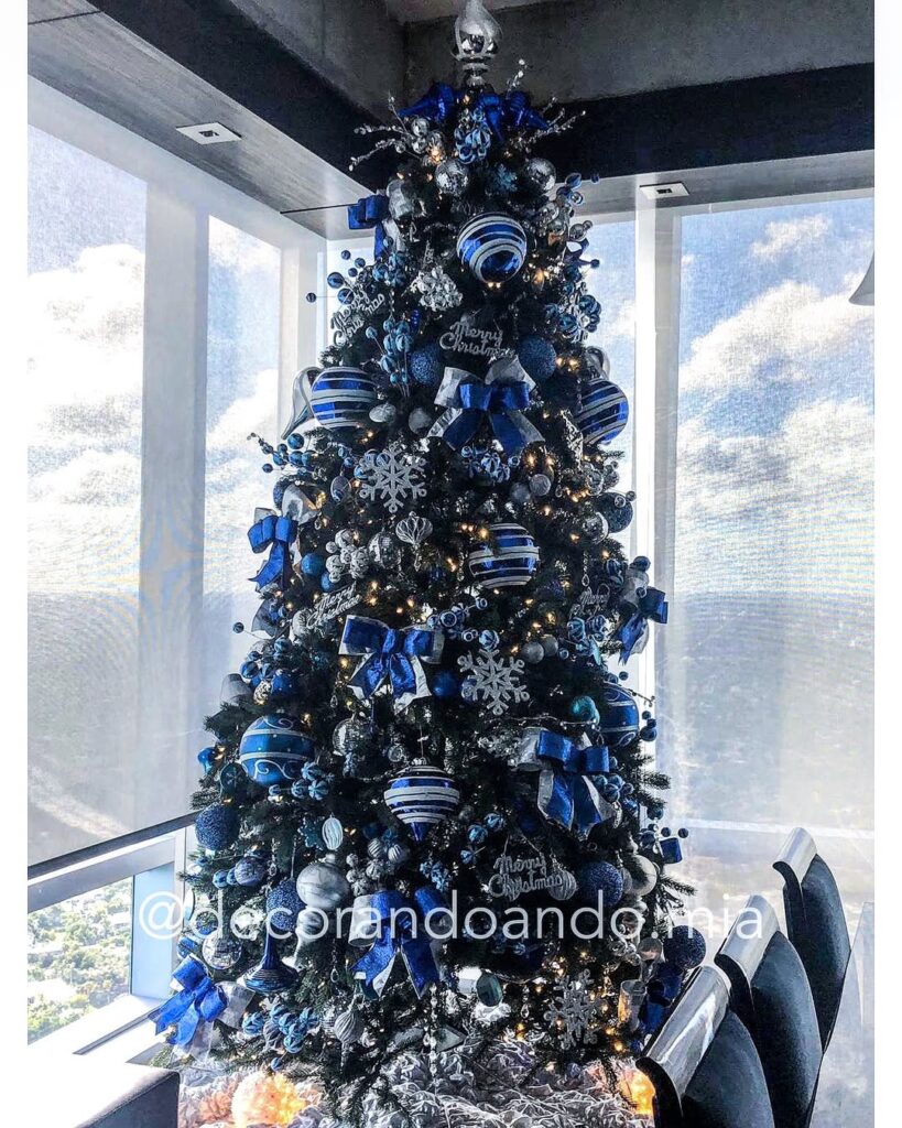 Blue Christmas Tree