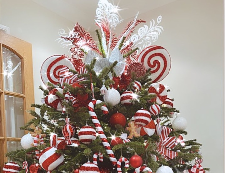 Candy Cane Christmas Tree