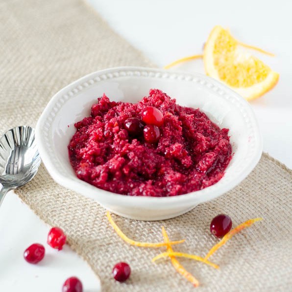 Cranberry-orange relish