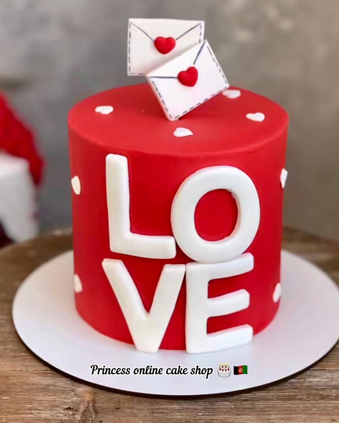 love letter cake
