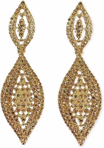 Bridal Bridesmaid Long Earrings