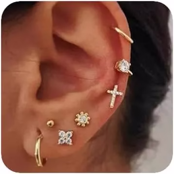 Black Diamond Earring Styling