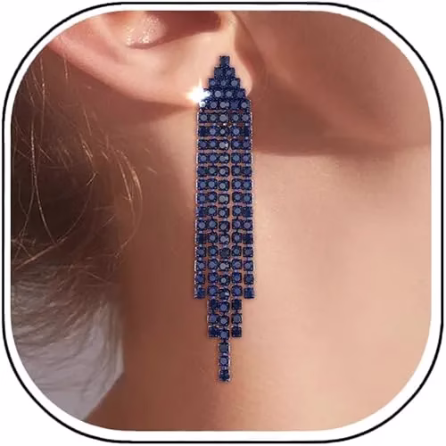 Blue Ear Styling Piercing