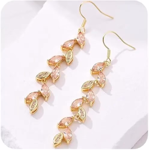 Bridal Bridesmaid Rhinestone Dangle