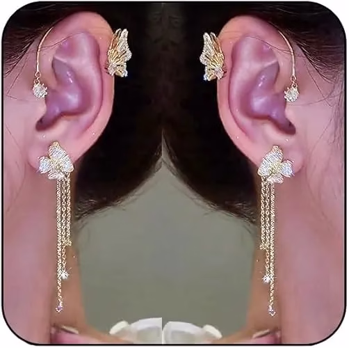 Chain Earring Styling