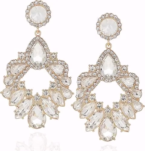 Crystal Chandelier Earrings