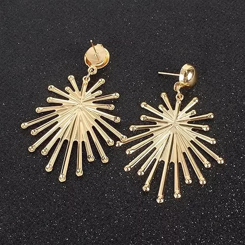 Gold Star Earrings