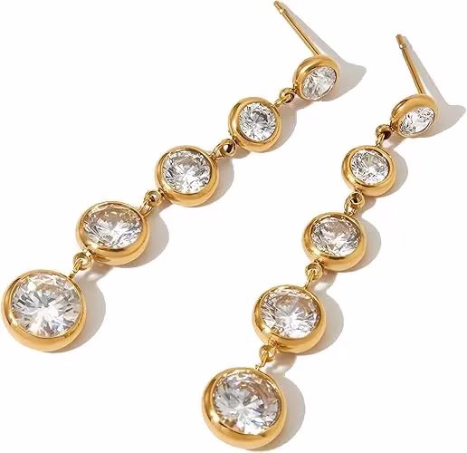  Rhinestone Earrings