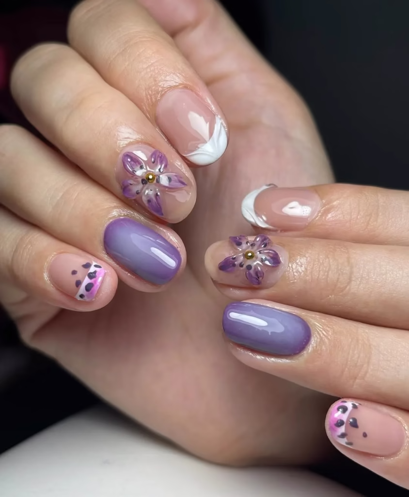 Soft Gel Extensions Almond Nails