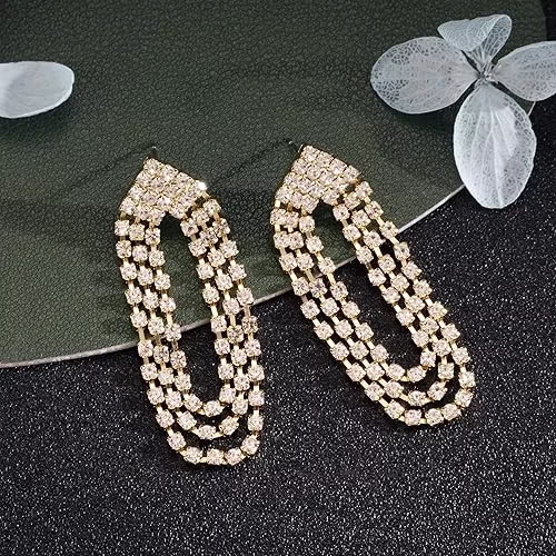 Sparkly Crystal Statement Dangle