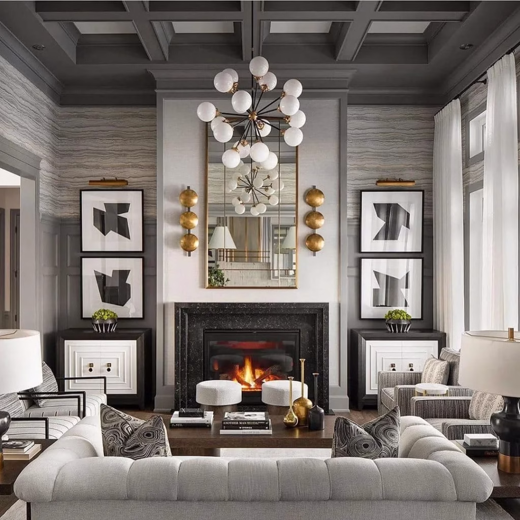 Elegant and Modern Black Living Room Designs to Inspire Your Space