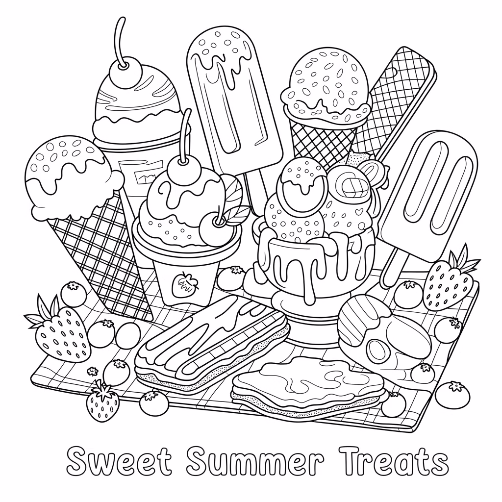 Ice Cream Drawing