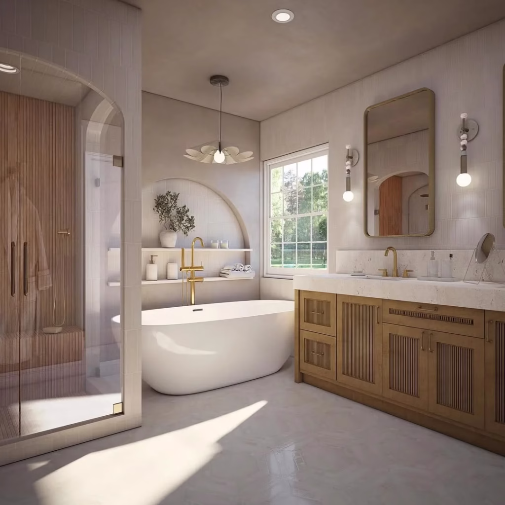 Luxurious Master Bathroom Design