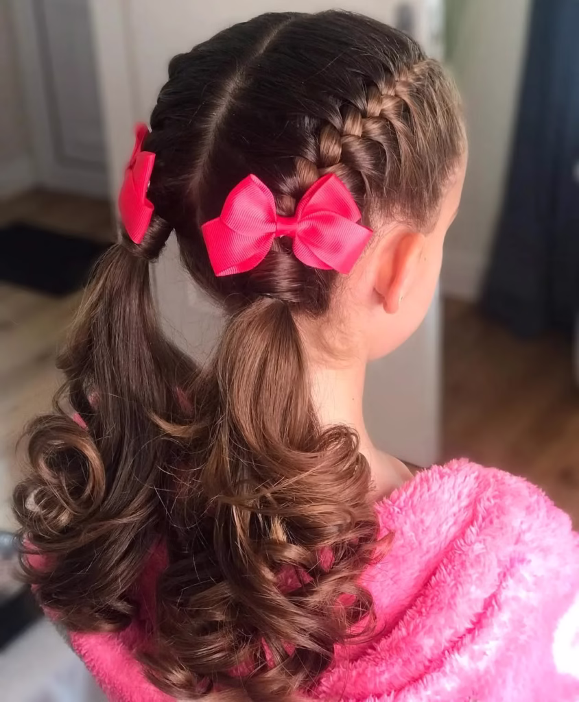 Pigtails Hair Style Kids