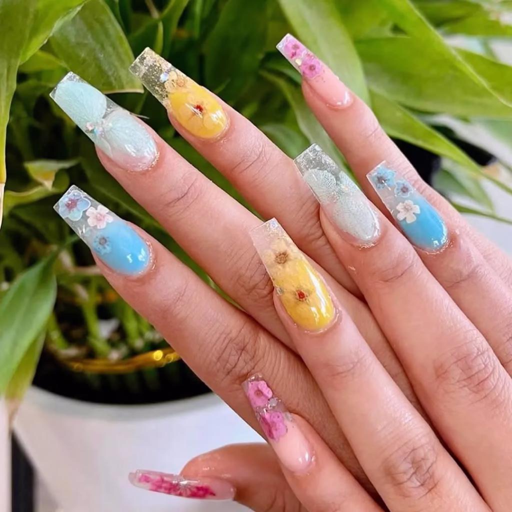 Square Nails for Spring Must-Try Color Trends