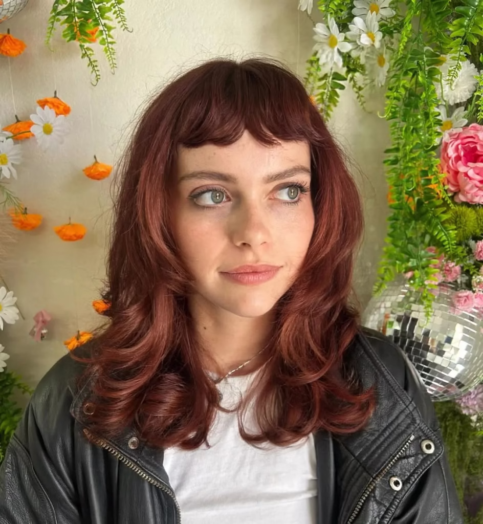 Textured Bangs