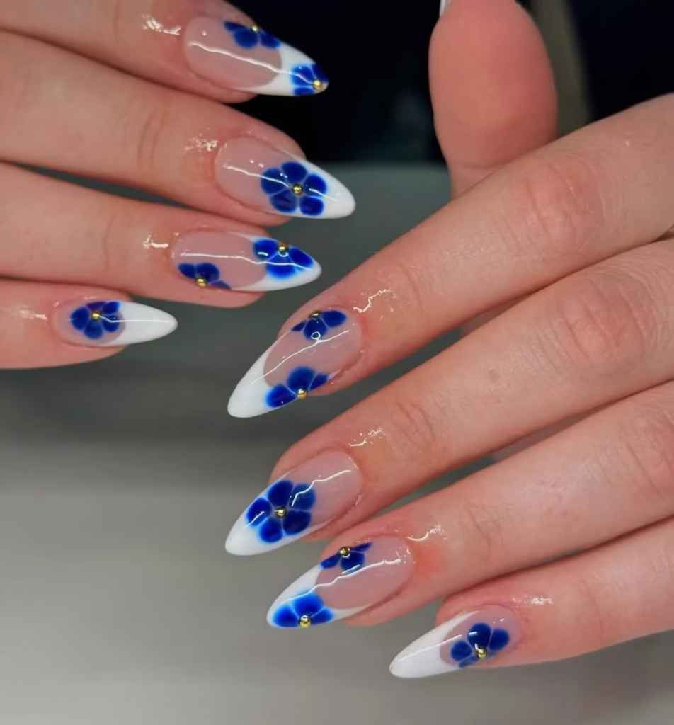 Yellow Flower Nail
