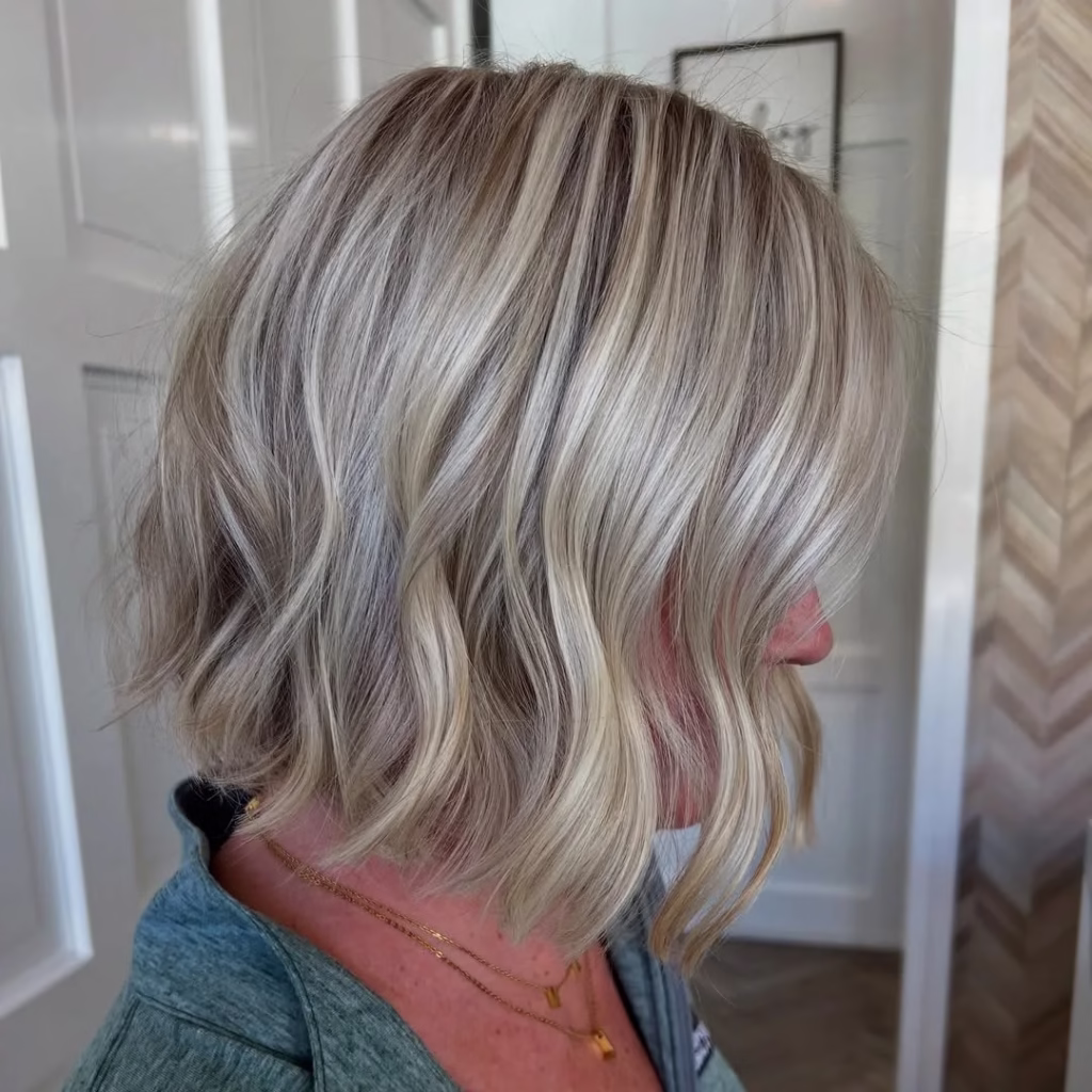 wavy haircut