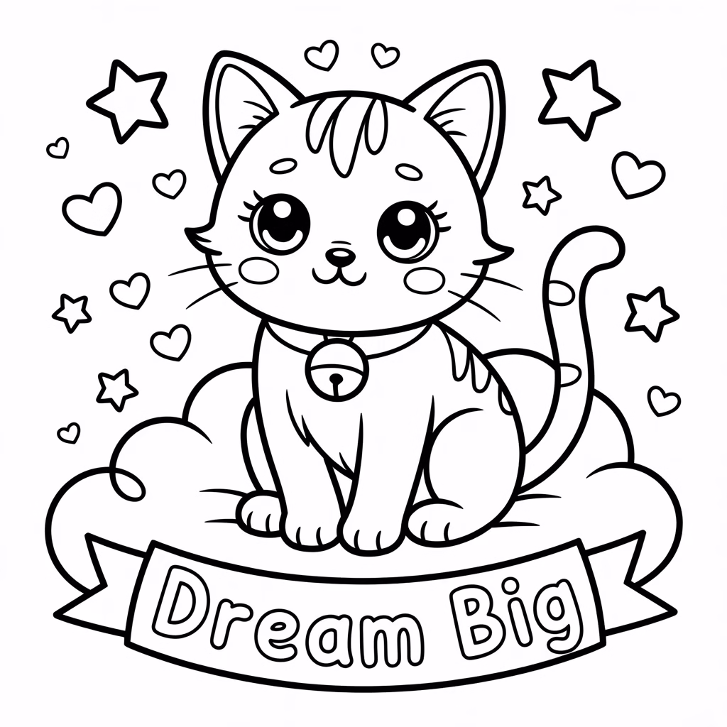Kawaii Anime Cat