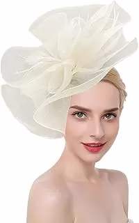 Feather Pillbox Derby Hats 