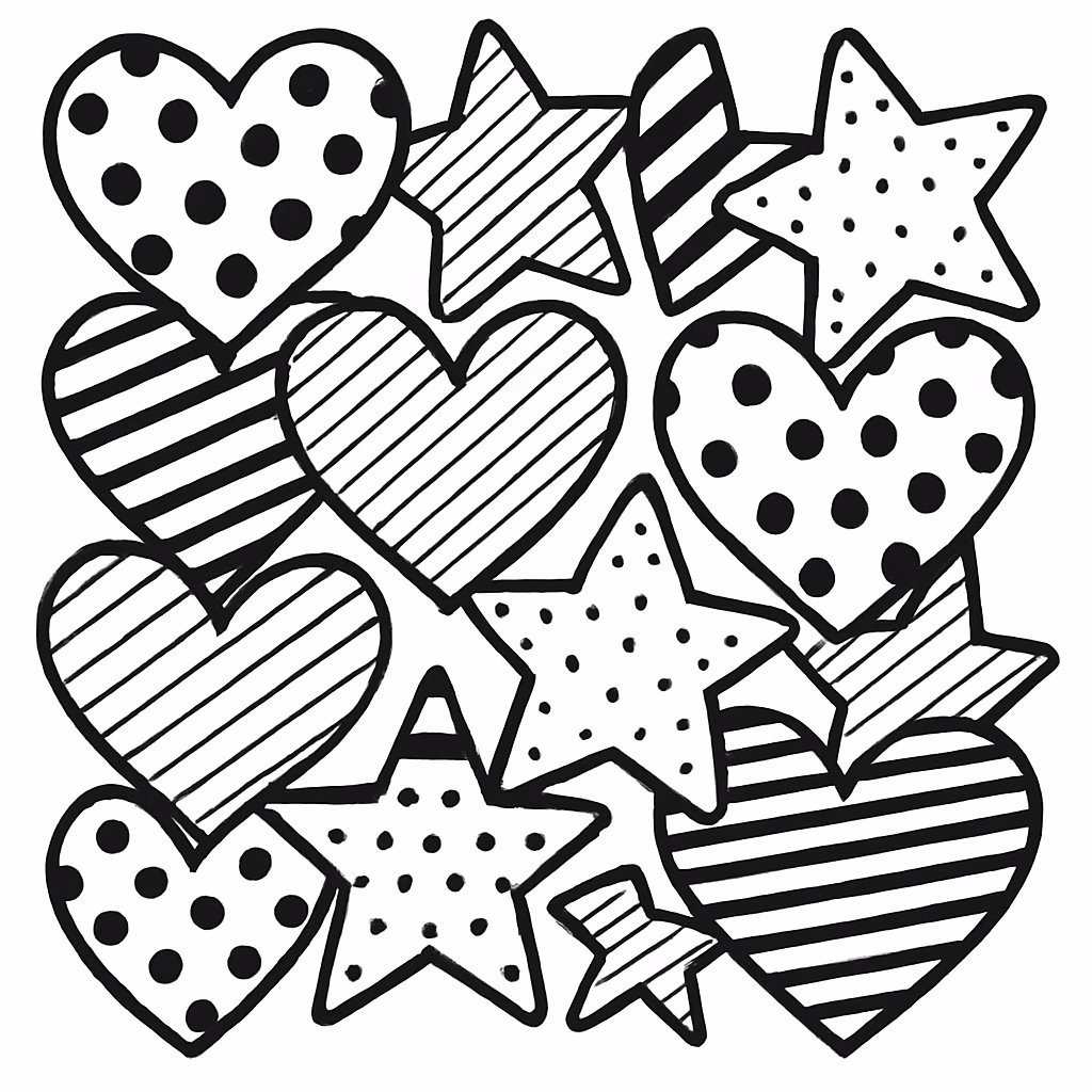 Hearts and Stars