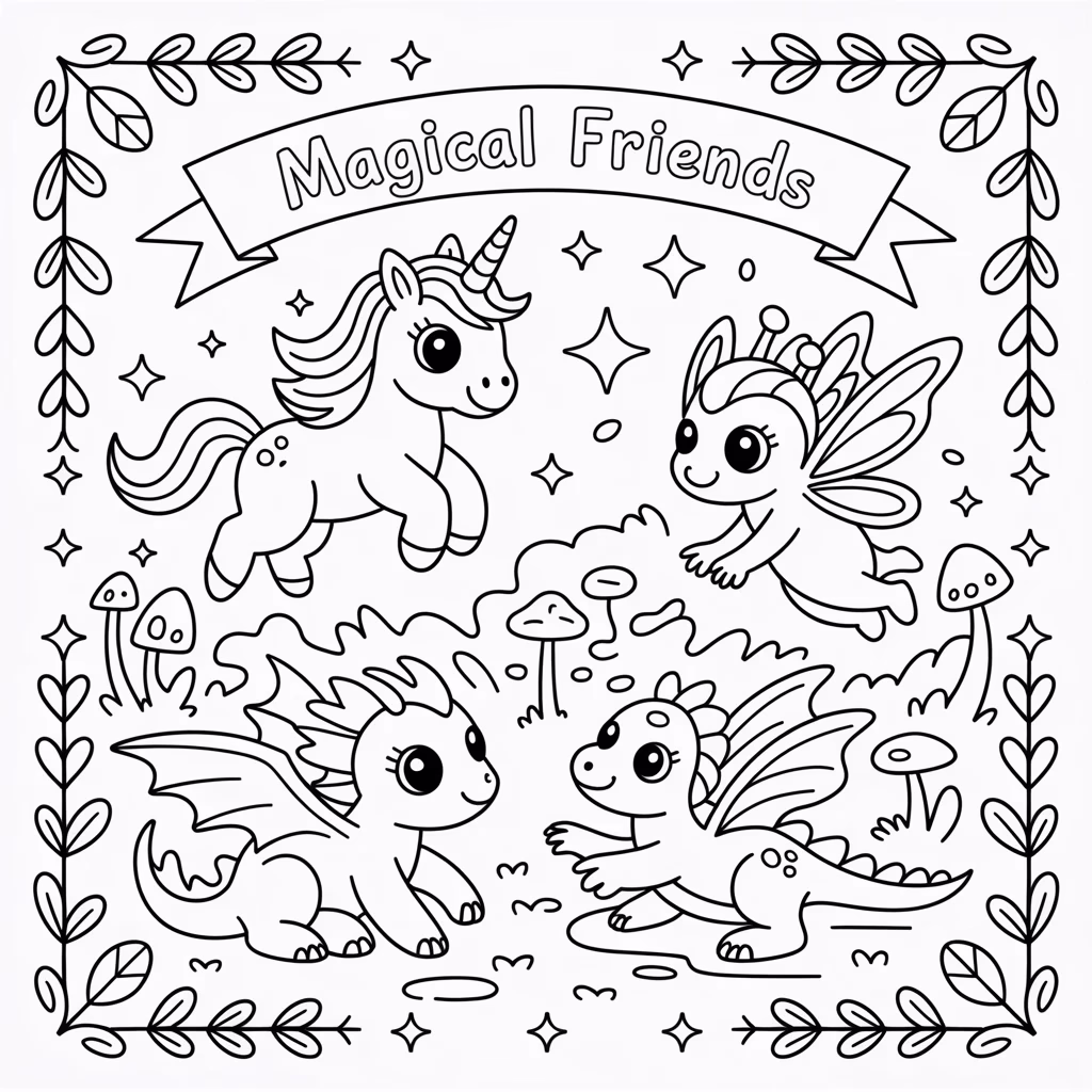 Kawaii Magical Creatures