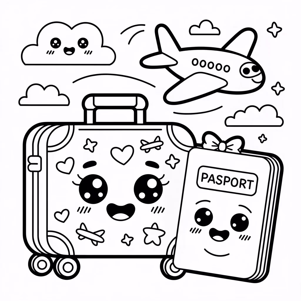 Kawaii Travel Buddies