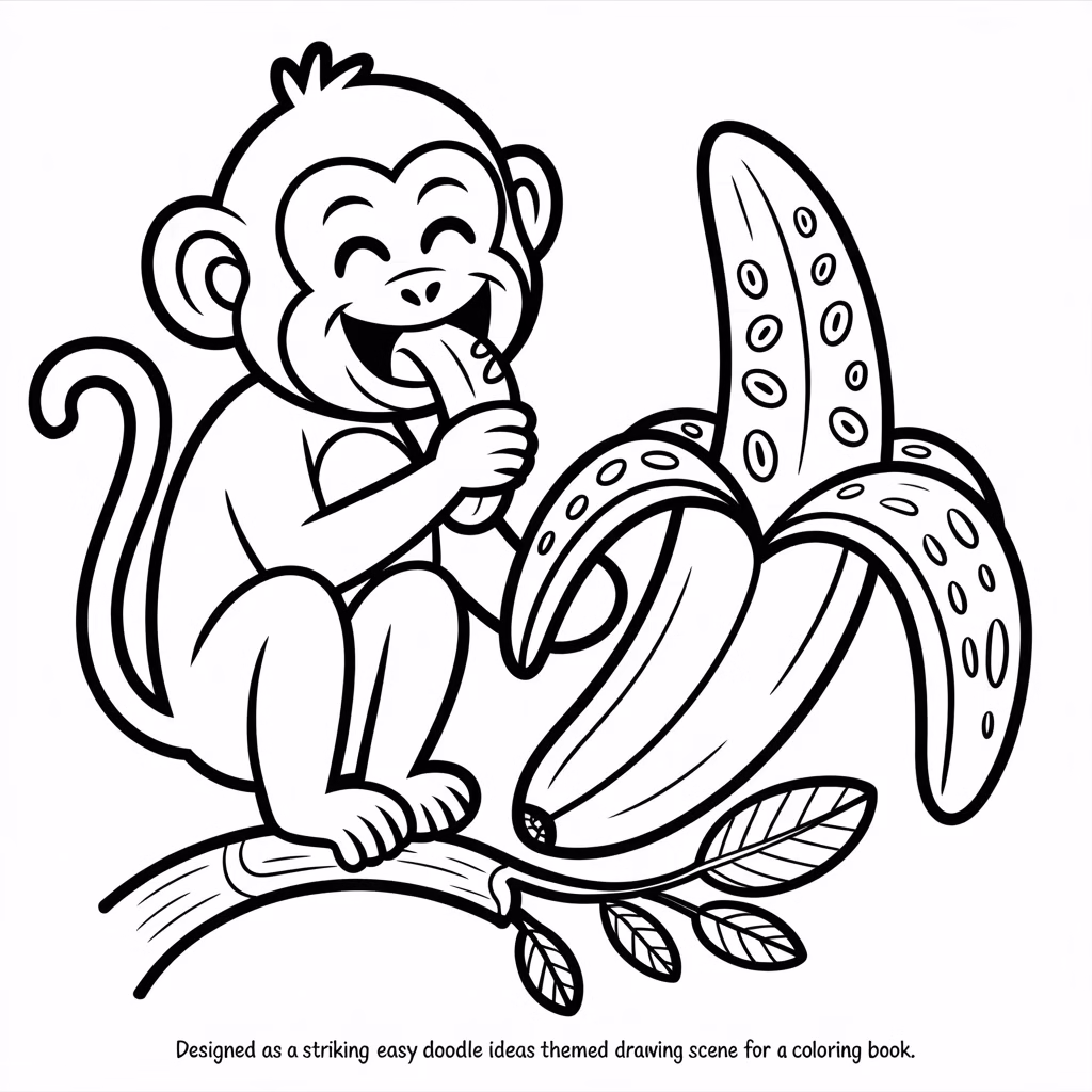 Monkey Doodle Art