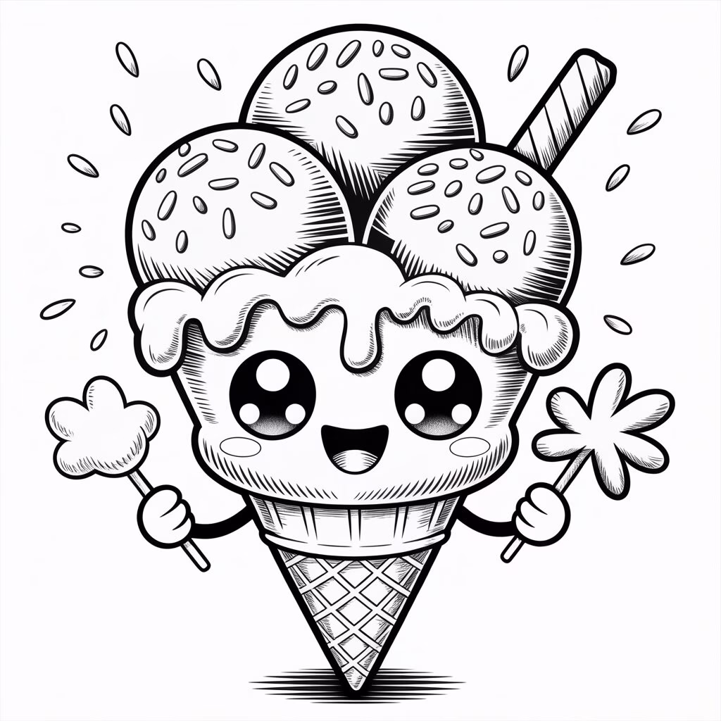 Kawaii Food Doodles